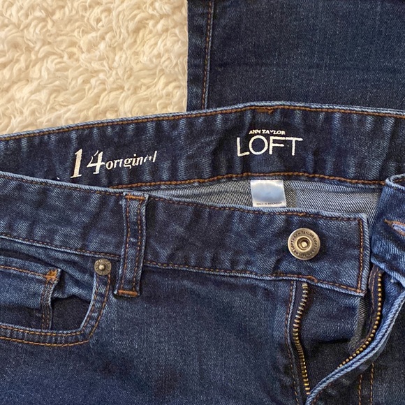 Ann Taylor Loft denim capris - Picture 3 of 3